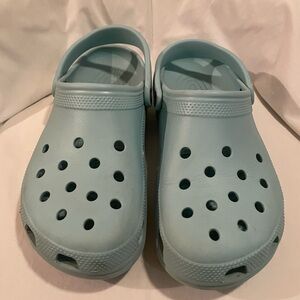 CROCS Blue Water Shoes with Ventilation and Slip-Resistant Sole